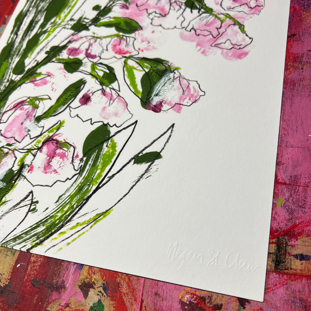 The Birth Flower Series – Giclée Fine Art Prints