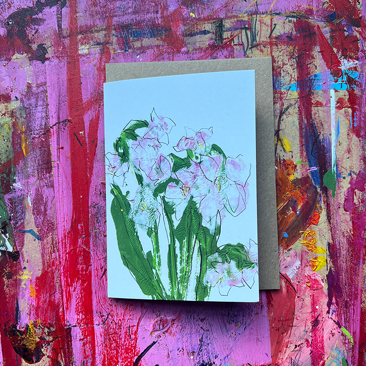 A6 Birth Flower Greeting Card – December, Narcissus