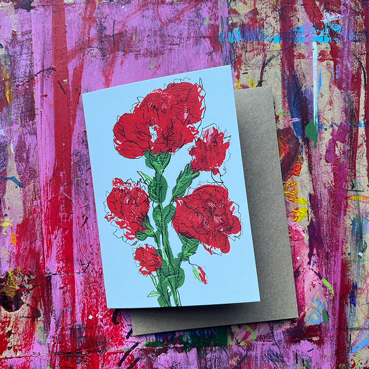 The Birth Flower Artwork Series – Greeting Cards